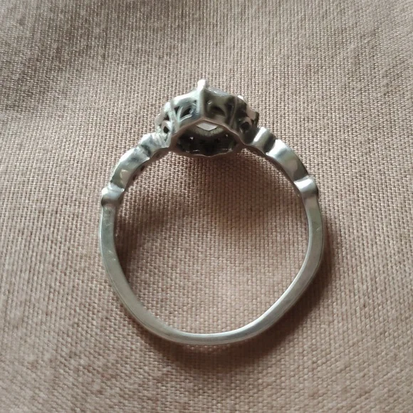 STERLING SILVER VINTAGE RING - Picture 4 of 5